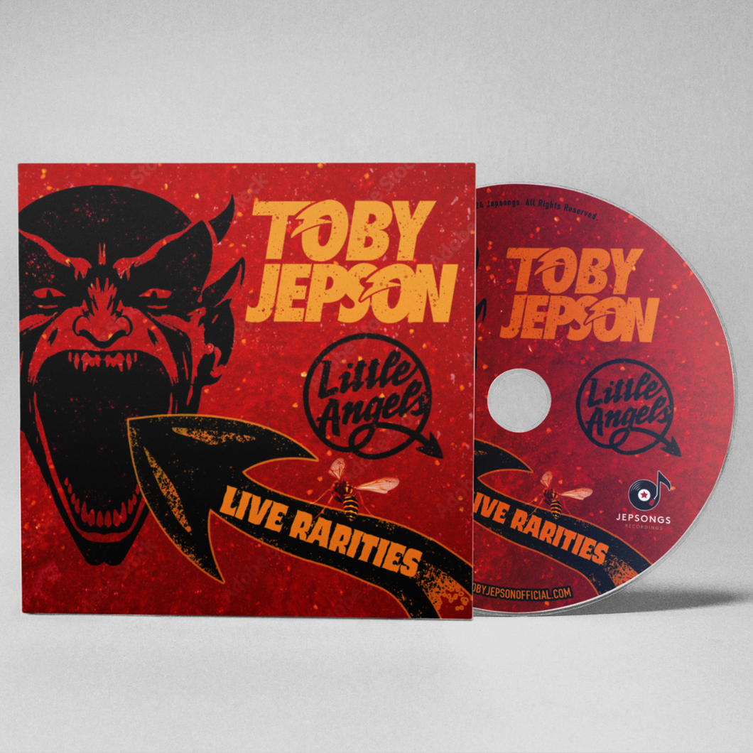 Little Angels Live Rarities - Toby Jepson (signed CD + A4 Poster 🚨Only 2 Left!)