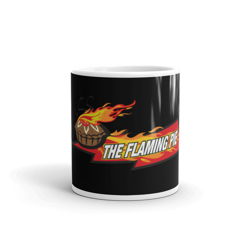 Patreon Flaming Pie Club - glossy mug (print on demand)